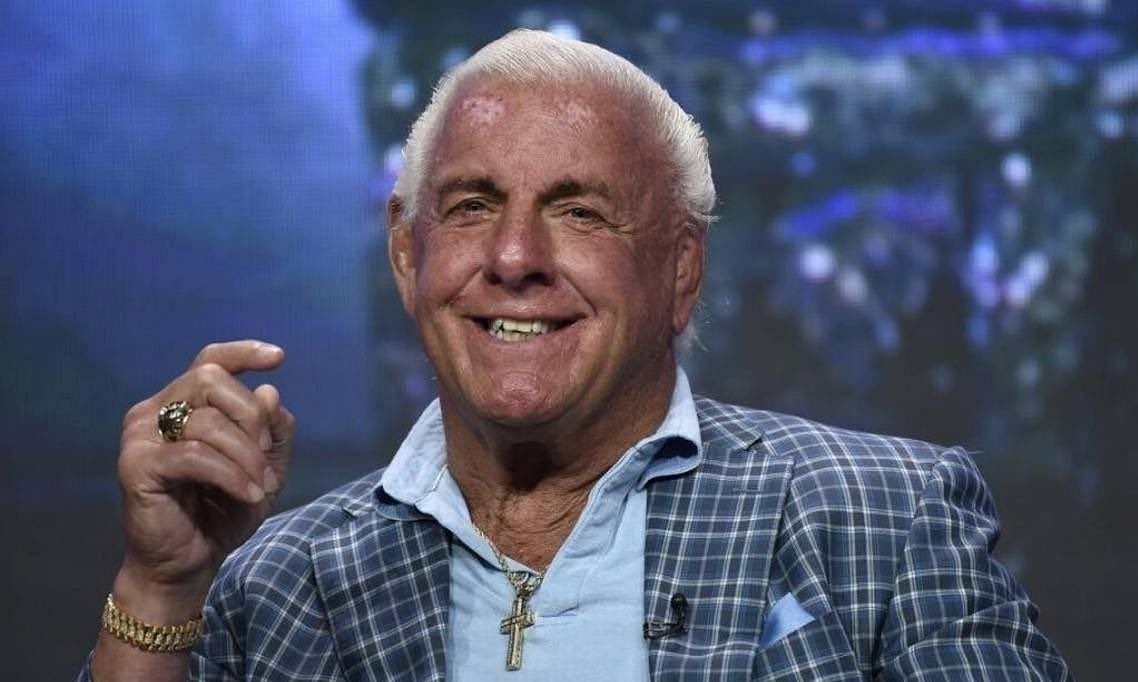 WWE Hall of Famer Ric Flair visited Brian Knobs in the hospital