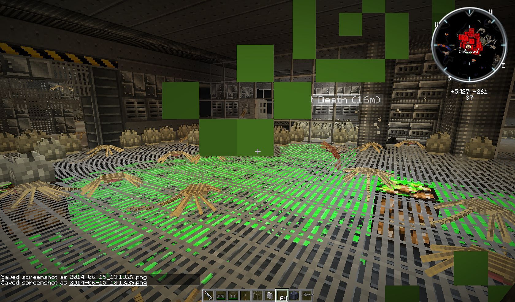 Alien infestation (Image via Mojang/CurseForge)