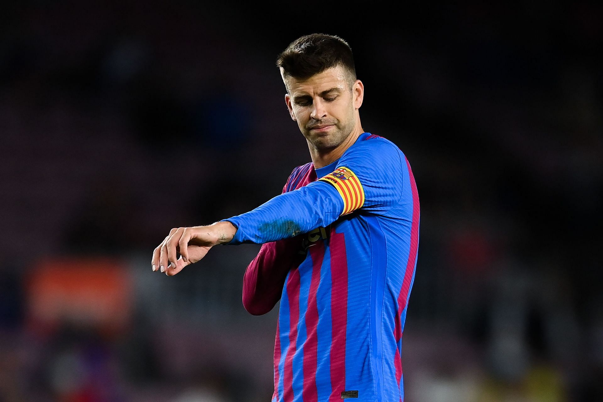 Barcelona defender Gerard Pique. (Photo by David Ramos/Getty Images)