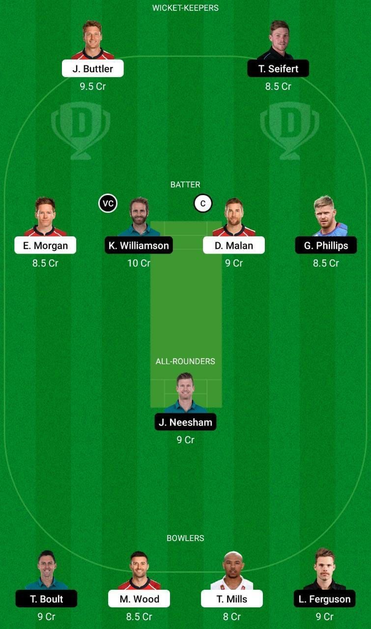 ENG vs NZ Dream11 Fantasy Tip #1