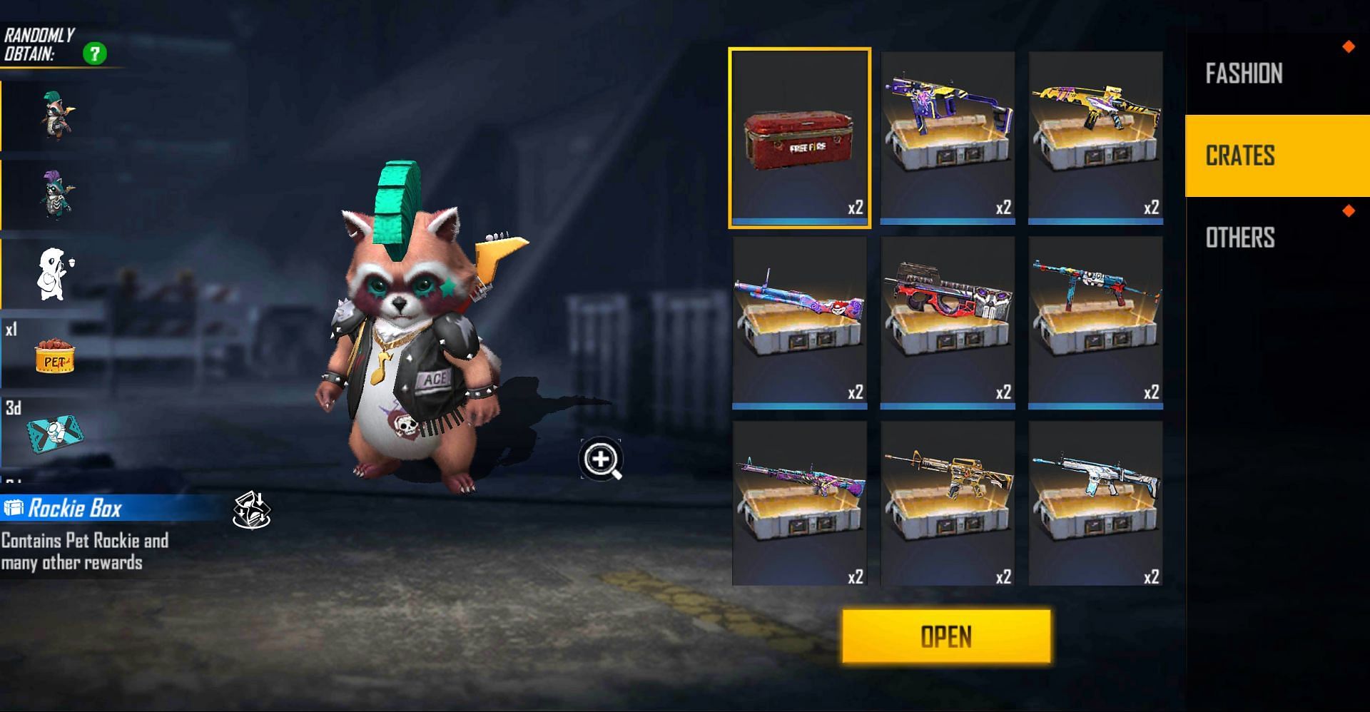 2x Rockie Box is the reward (Image via Free Fire)