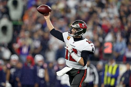 Tom Brady broke the all-time passing yards record on Sunday night