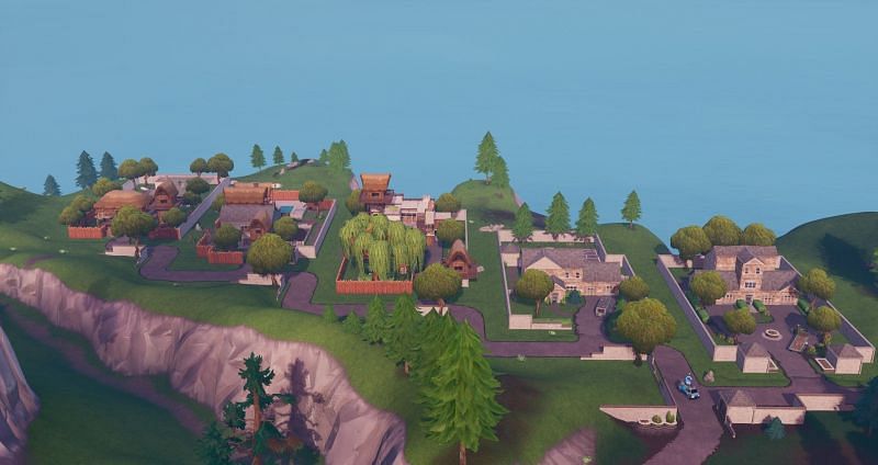 Snobby Shores is one of the iconic landing spots of Fortnite (Image via MJBotte1/Reddit)