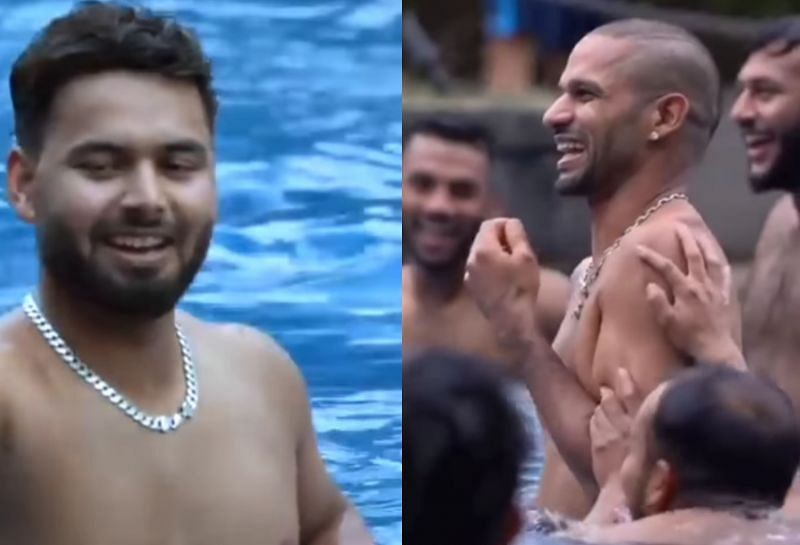 Rishabh Pant(l) and Shikhar Dhawan(r) (Image: DC Instagram)