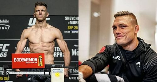 Dan Hooker (left), Drew Dober (right) [Images Courtesy: @danhangman @drewdober on Instagram]