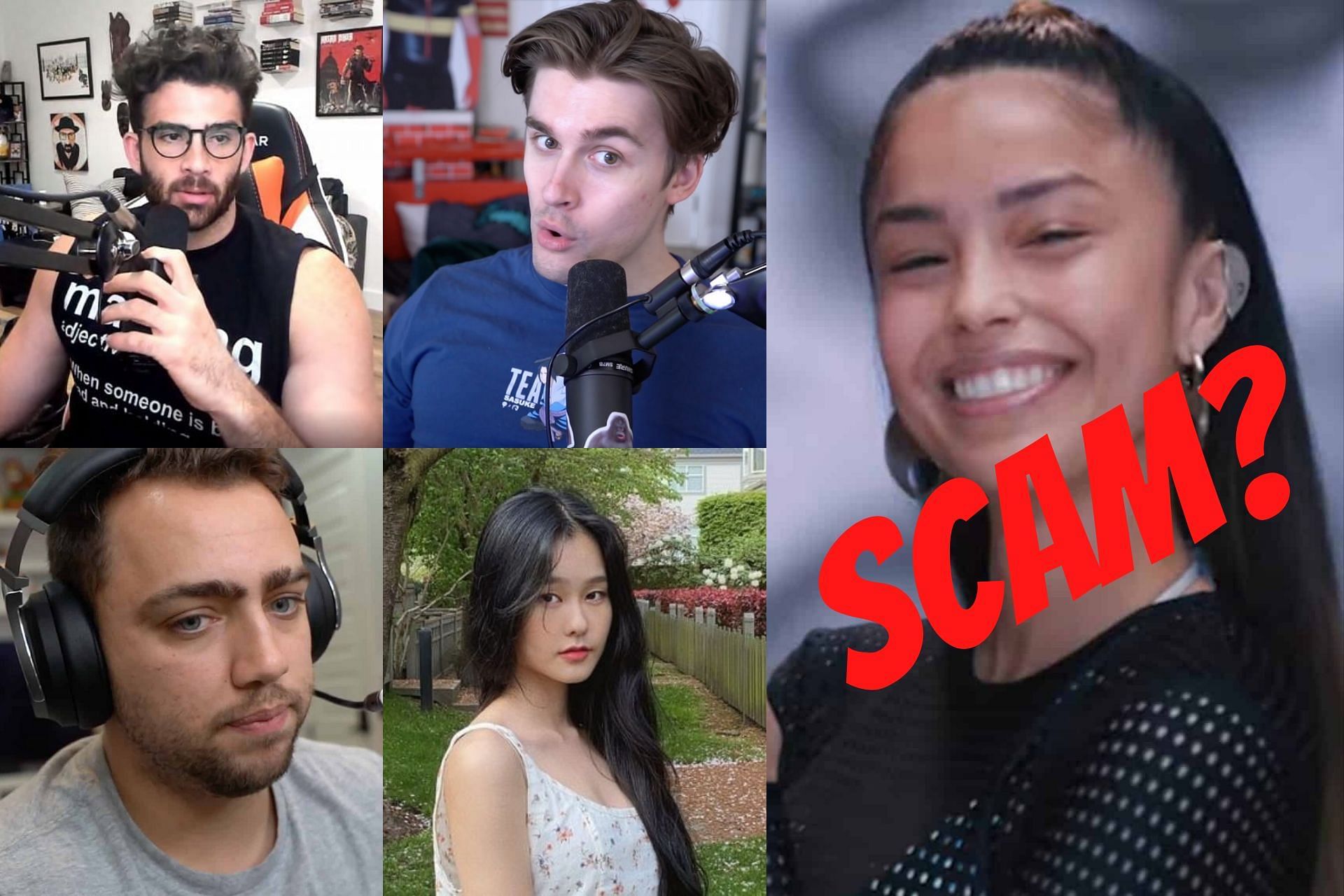 A range of streamers have reacted to Valkyrae&#039;s RFLCT controversy in recent days. (Image via Sportskeeda)