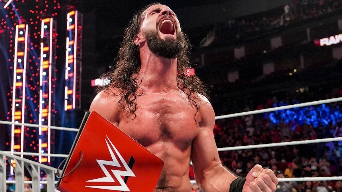 Raw 25. WWE WRESTLEMANIA 38. Seth Rollins 2021.