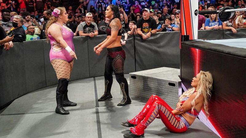 Doudrop confronted Shayna Baszler on RAW