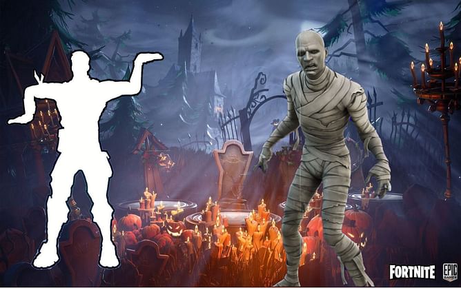 Fortnite player finds perfect emote for The Mummy skin, has entire lobby flock to witness him groove