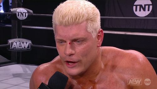 Cody Rhodes gave his take on Arn Anderson's Glock promo