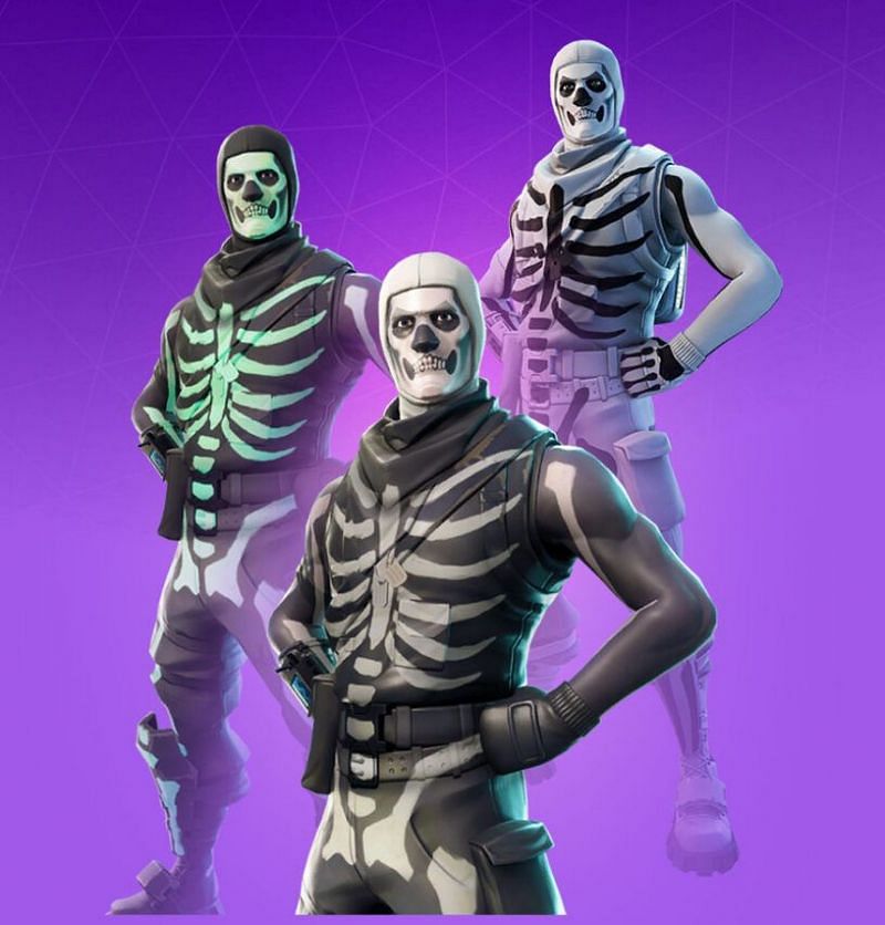 Skull Trooper skins are always beloved by the players. Image via Epic Games