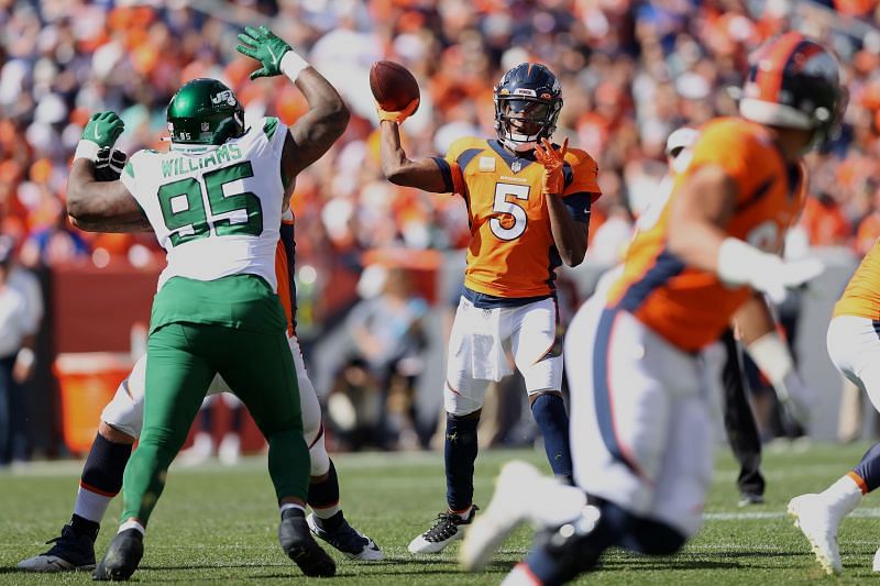 Denver Broncos quarterback Teddy Bridgewater