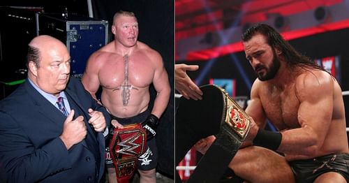 Paul Heyman wanted Brock Lesnar to face Aleister Black over Drew McIntyre at WrestleMania 36