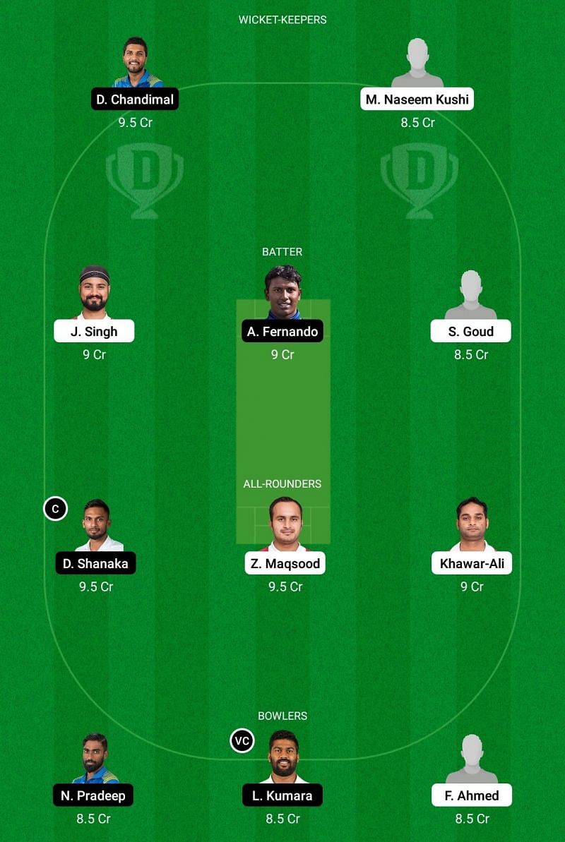 OMN vs SL Dream11 Team - 2