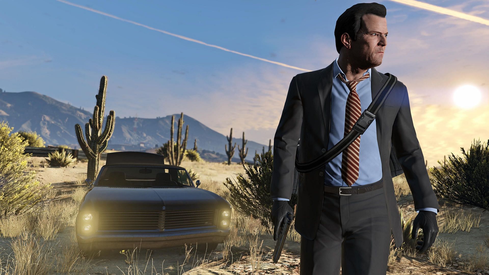 Michael is only one of the three protagonists that players could control (Image via Rockstar Games)