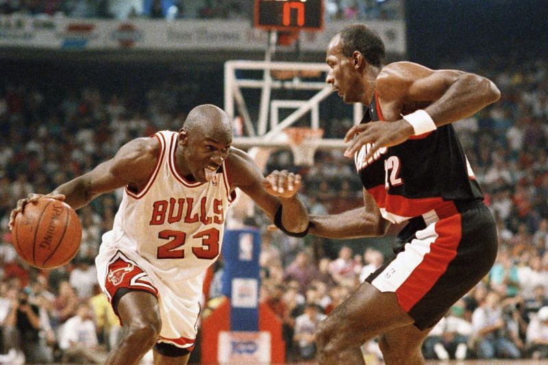 Michael Jordan took offense to being compared to the talented Clyde Drexler