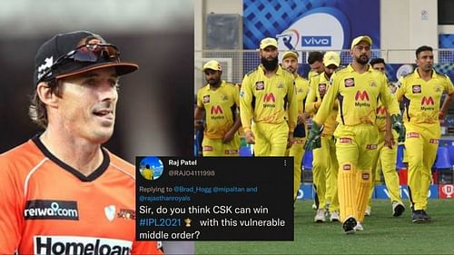 Brad Hogg feels Chennai Super Kings will make it to the IPL 2021 Final