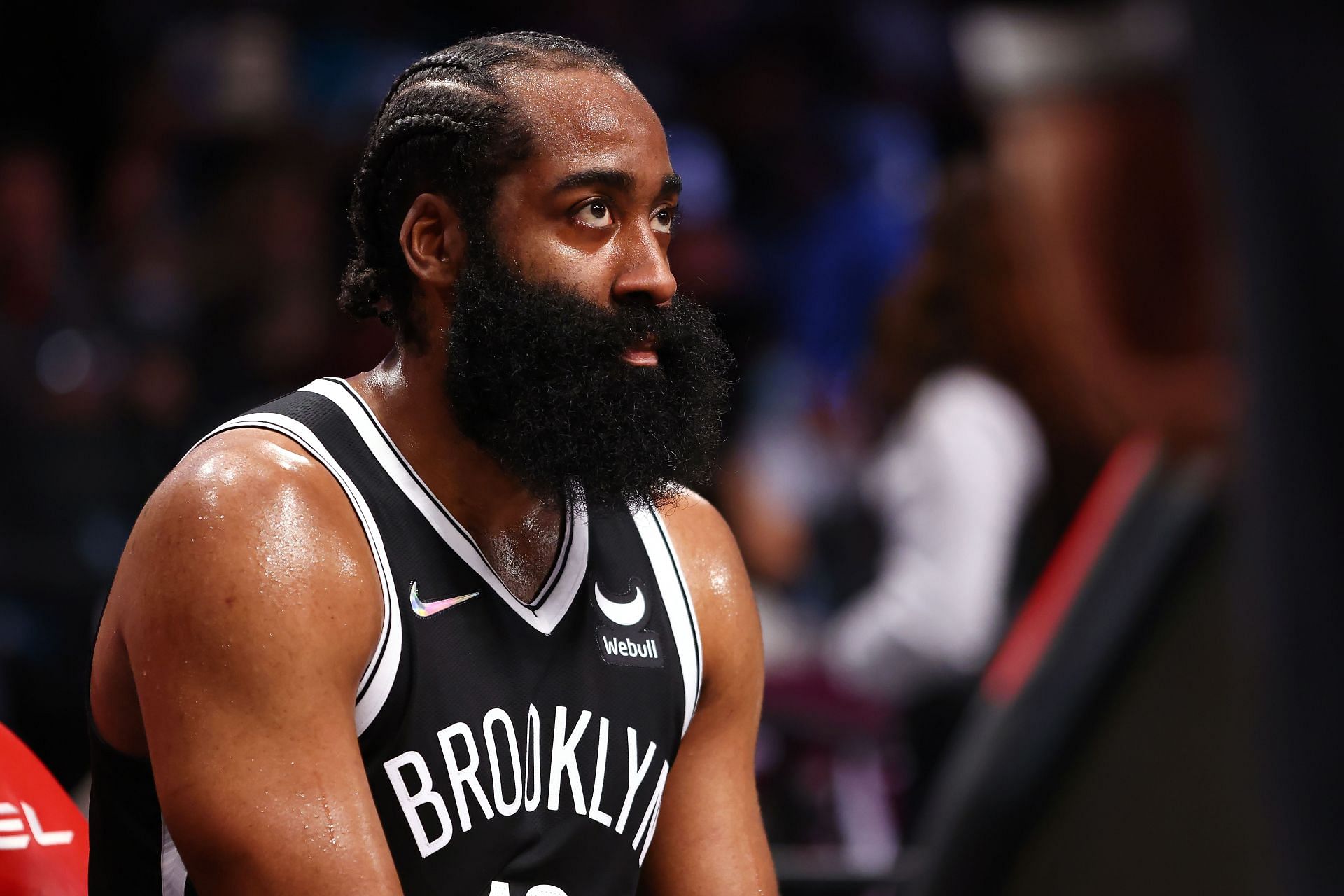 James Harden of the Brooklyn Nets.