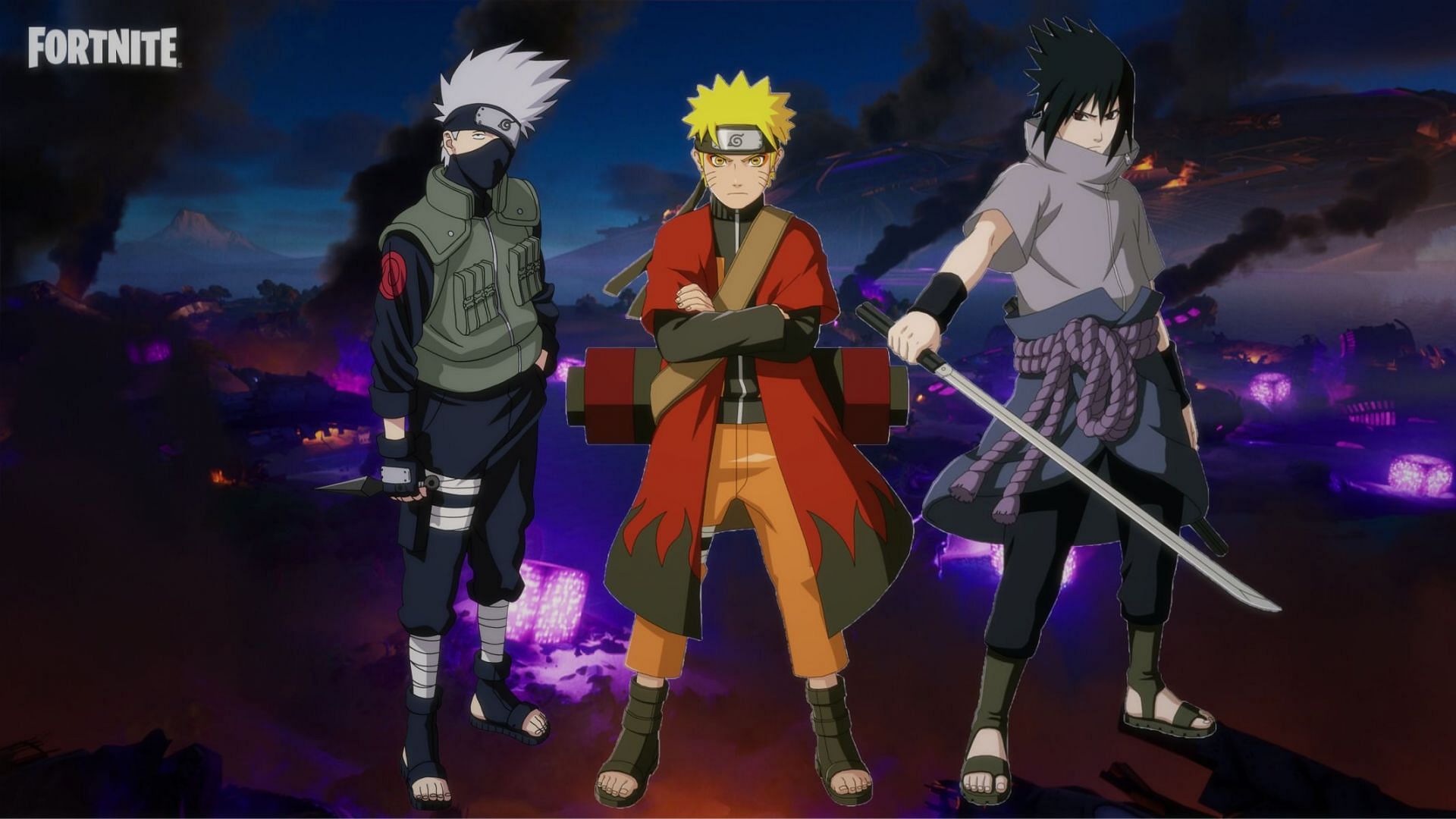 Naruto could be added to the during the Fortnite v18.40 update (Image via Sportskeeda)