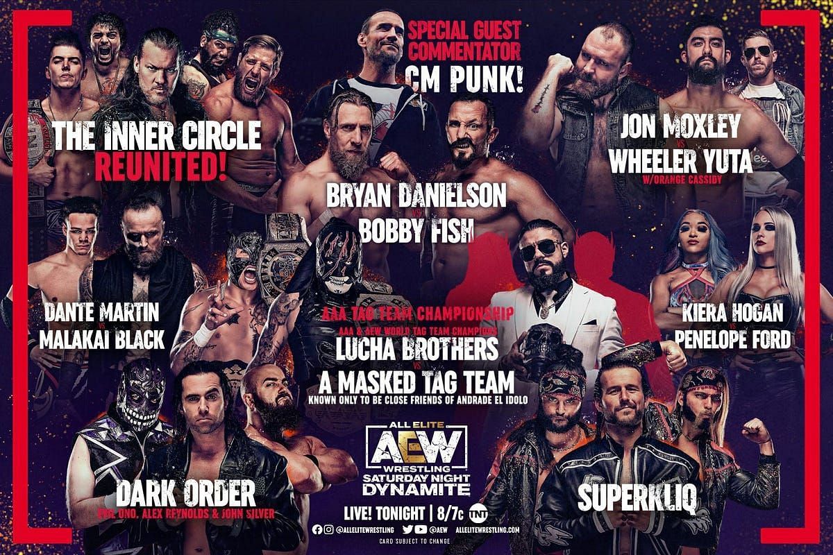 AEW Dynamite was pre-empted last week due to NHL hockey.