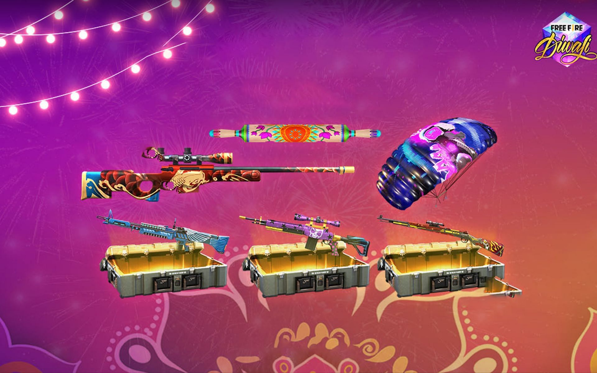 A number of rewards are available in the new event (Image via Free Fire)