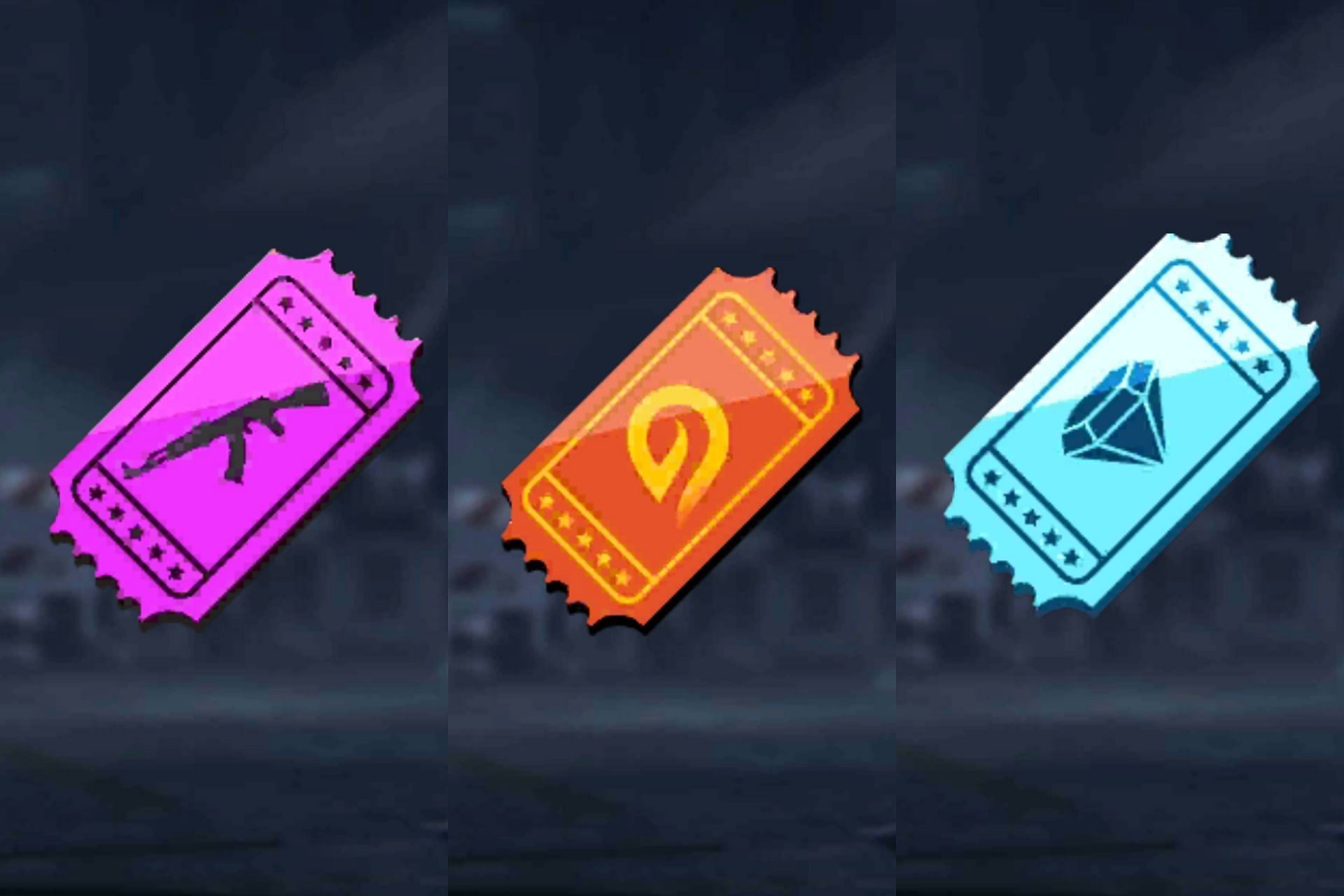These vouchers can be obtained for free by the players through the event (Image via Free Fire)