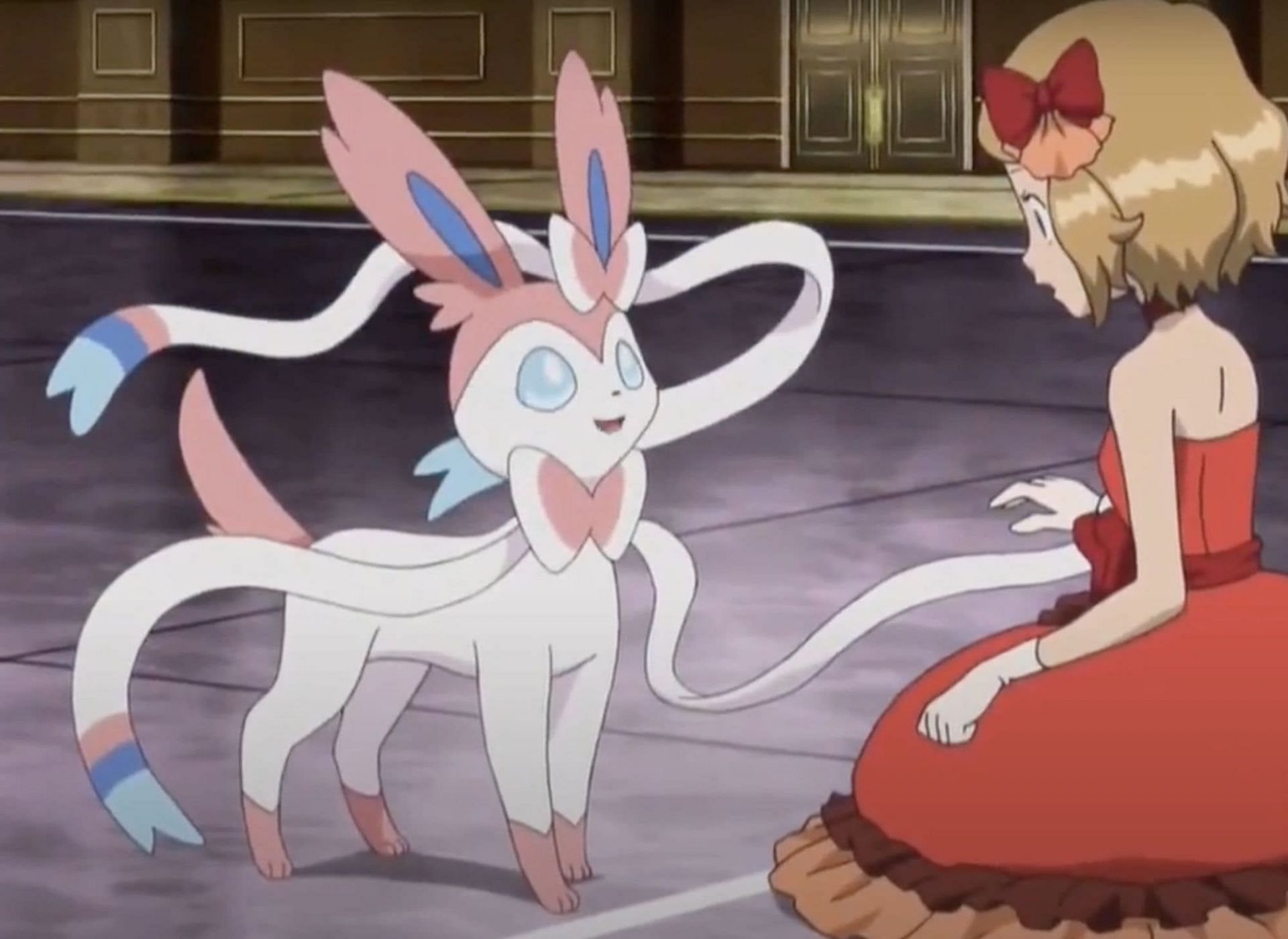 Sylveon is the most recent evolution to Eevee (Image via The Pokemon Company)