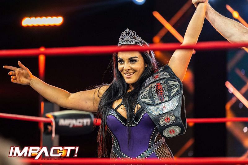 The IMPACT Knockouts Champion Deonna Purrazzo caught up with us