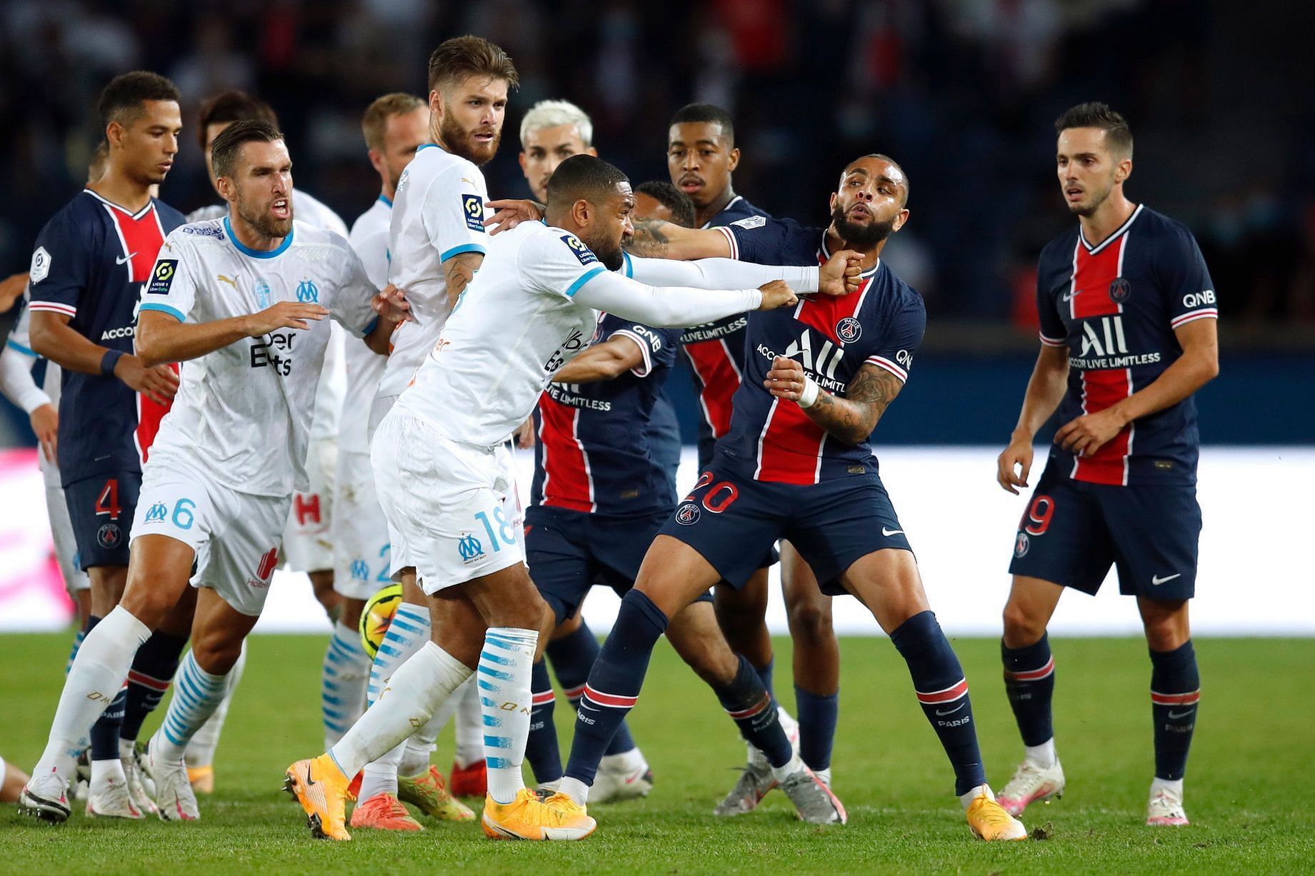 Le Classique has got really heated between PSG and Marseille of late.