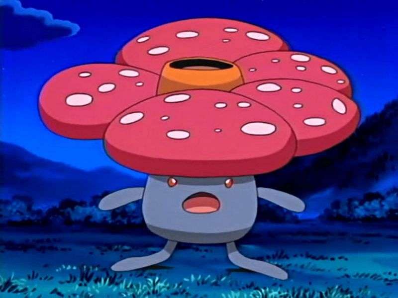 &quot;It has the world&#039;s largest petals. With every step, the petals shake out heavy clouds of toxic pollen.&quot; - an excerpt from Vileplume&#039;s Pokedex entry (Image via The Pokemon Company)