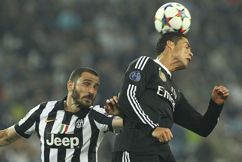 Stopping Lionel Messi and Cristiano Ronaldo is nothing uncommon for Leonardo Bonucci (left).