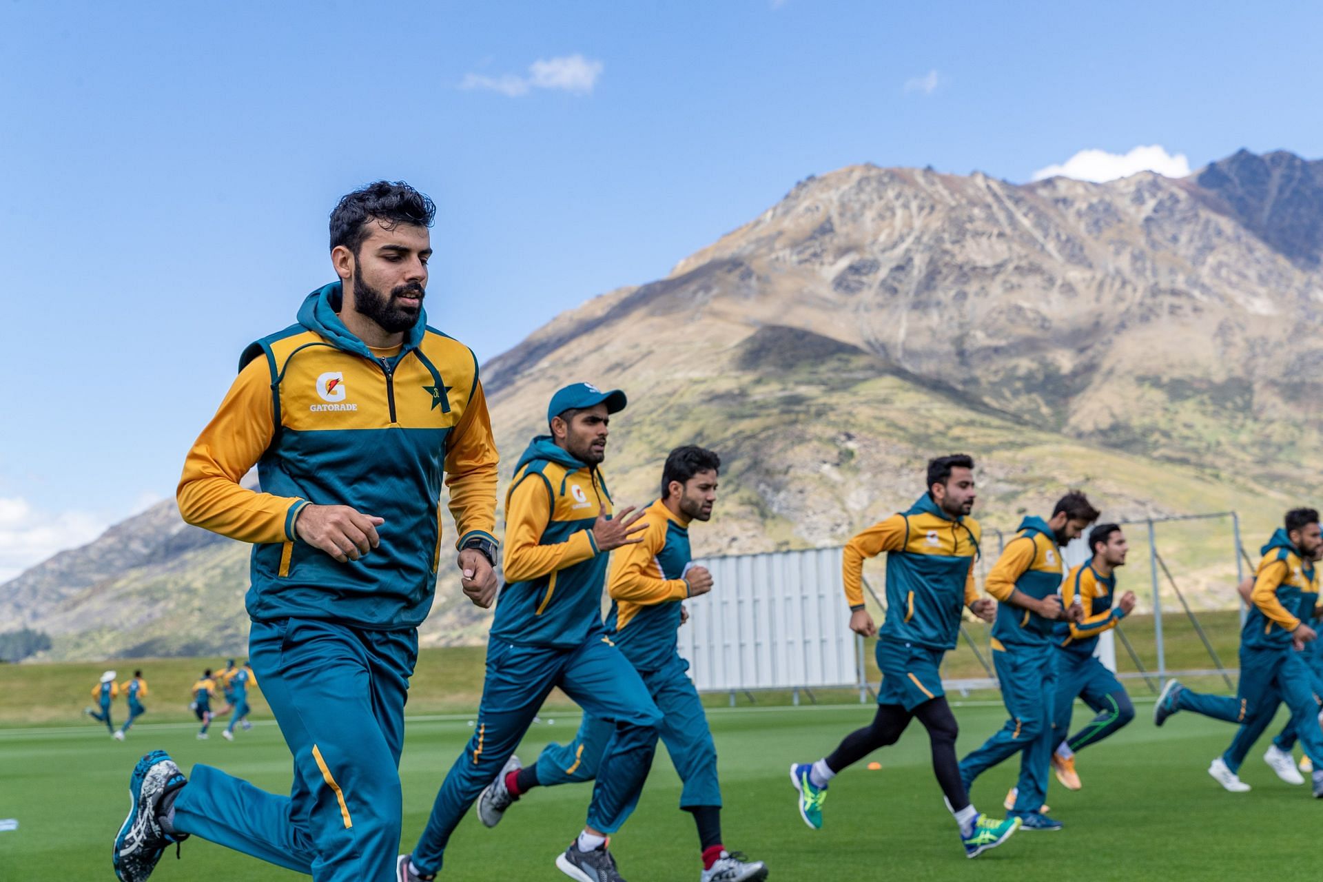 A glimpse of the Pakistan Cricket Team Nets Session