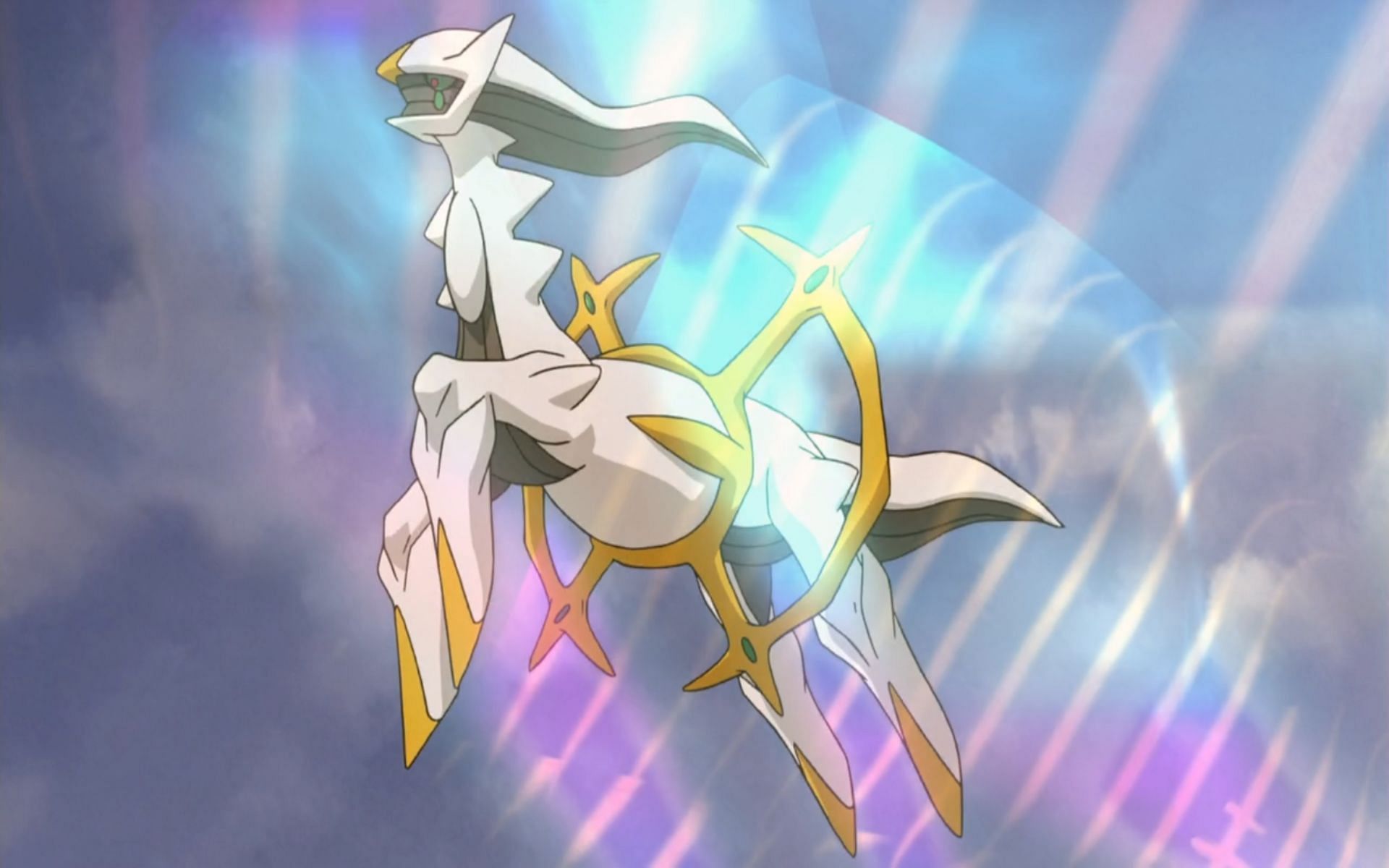 Being a mythical Pokemon, Arceus can only be caught during an event (Image via The Pokemon Company)
