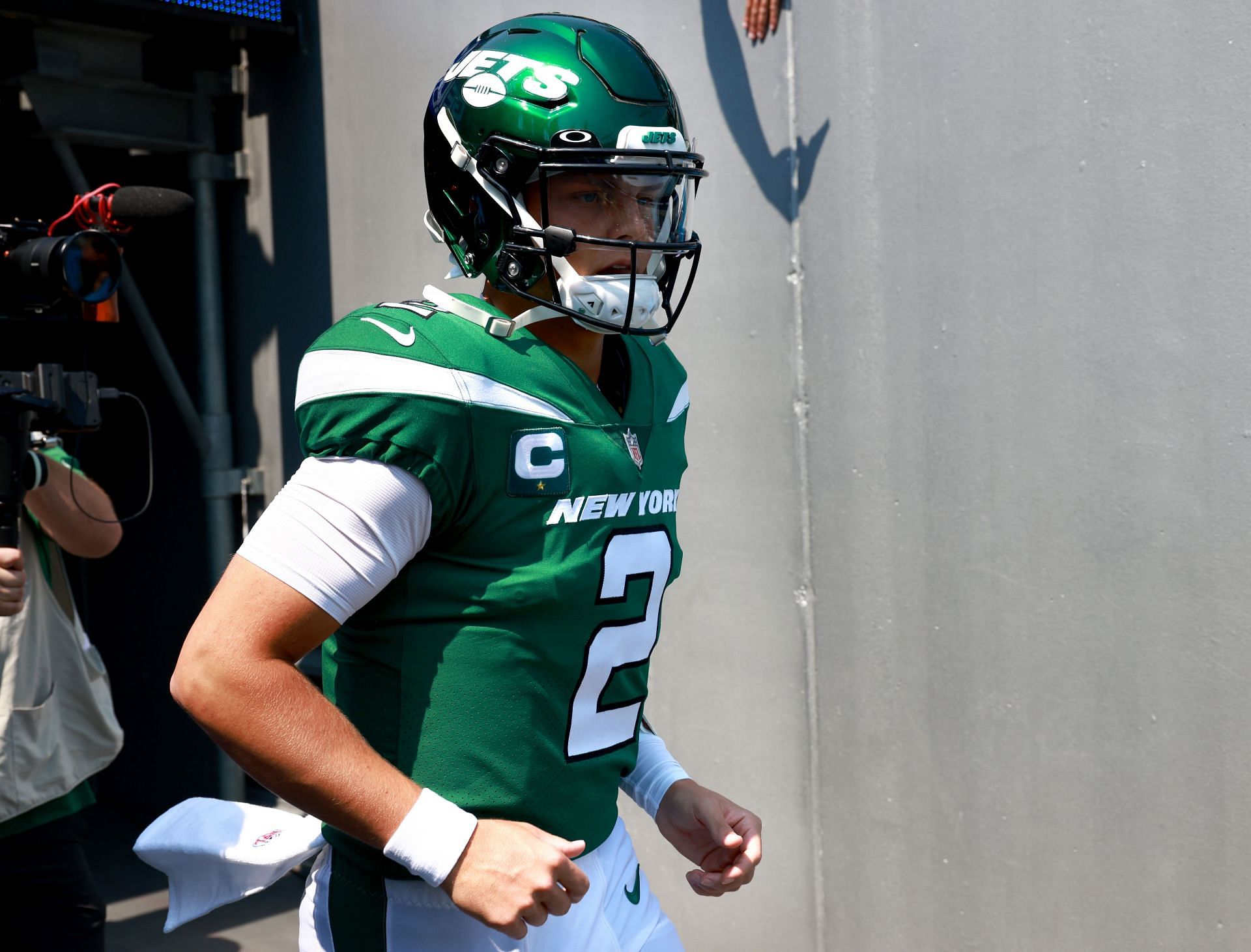 New York Jets quarterback Zach Wilson