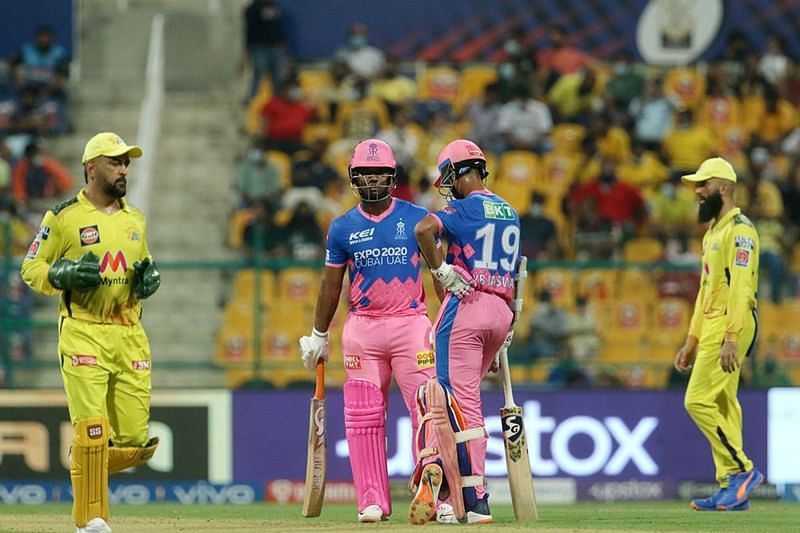 सीएसके के खिलाफ राजस्थान रॉयल्स के बल्लेबाजों ने तूफानी शुरुआत की थी