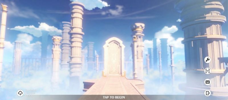 Tap the &#039;Pre-Install Resource Package&#039; to start the download (Image via Genshin Impact)