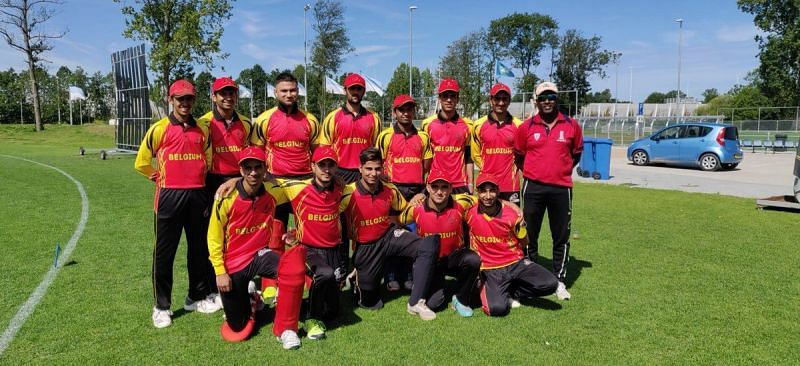 Belgium Cricket Team (Image Courtesy: Twitter)