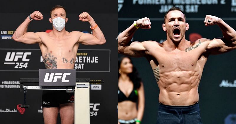 UFC lightweight fighters Justin Gaethje (left; Image Courtesy: @justin_gaethje on Instagram) and Michael Chandler (right)