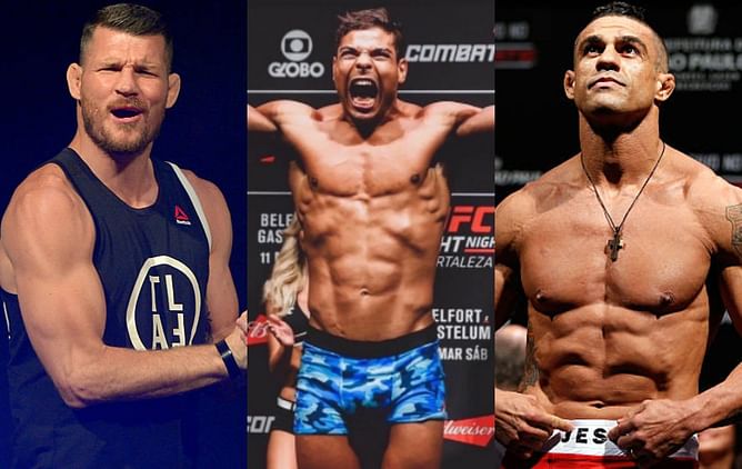 "He almost looked like Vitor Belfort on steroids, but not quite" - Michael Bisping on Paulo Costa's 'gigantic' frame at UFC Fight Night 196
