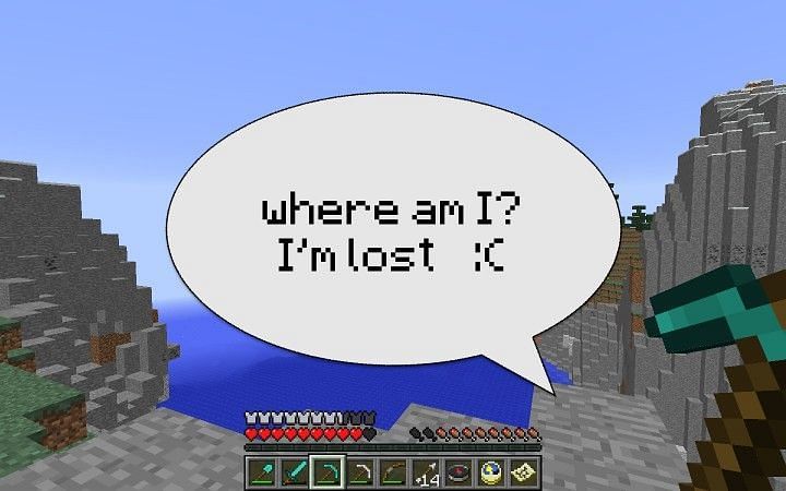 Lost in Minecraft (Image via Planet Minecraft)