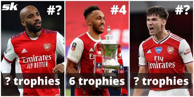 6 current Arsenal players who have won the most career trophies (October 2021)