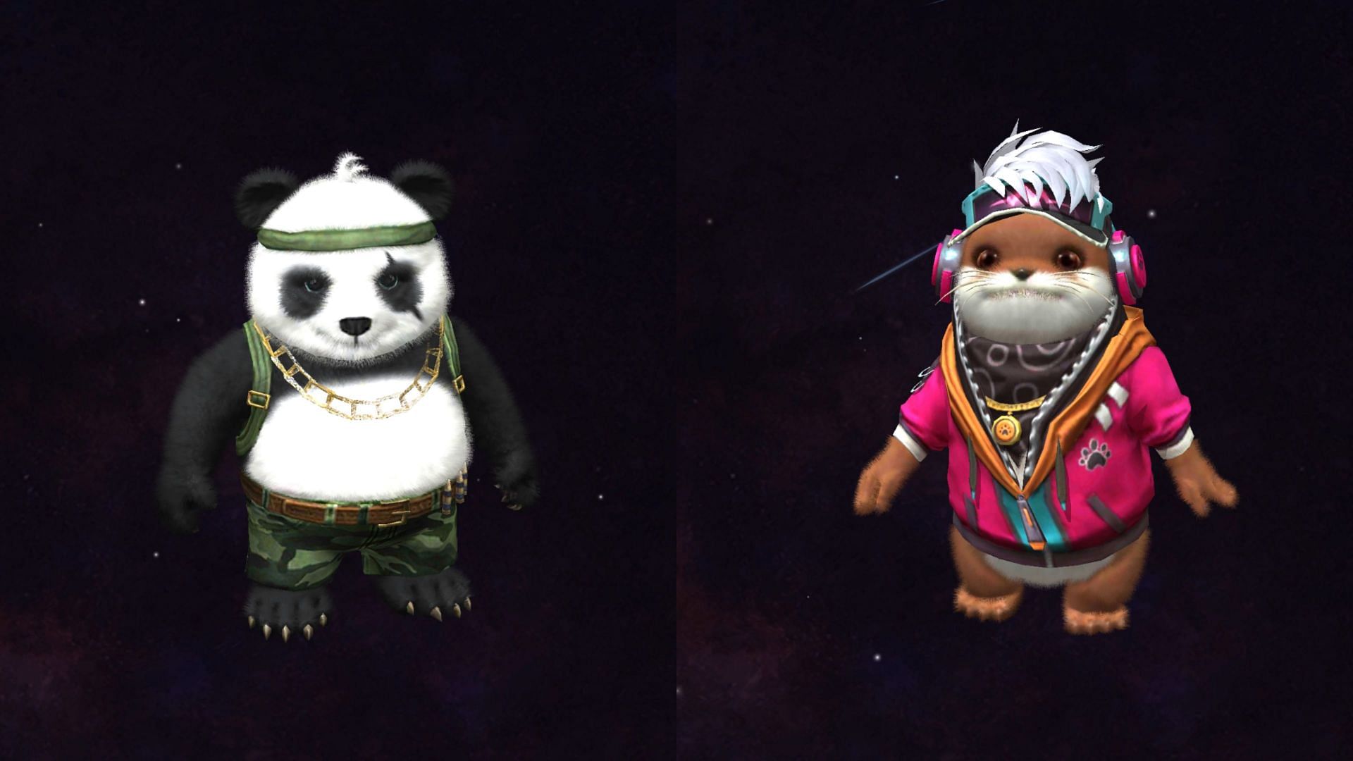 These are the two pets that can be claimed by players (Image via Free Fire)