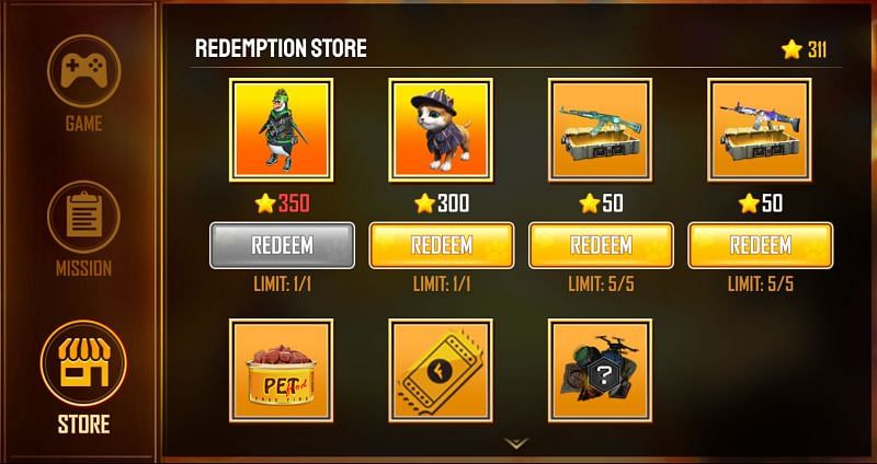 Here are all the claimable rewards in the event (Image via Free Fire)