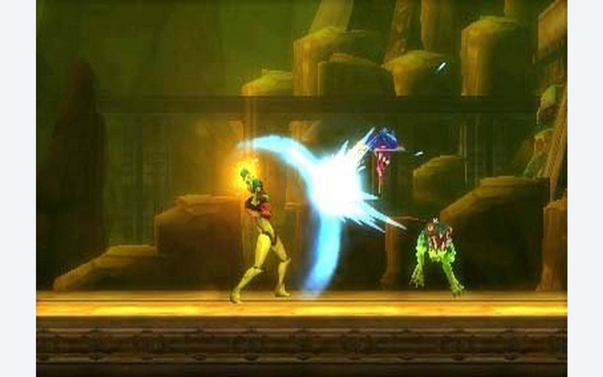 Samus Returns featured the introduction of the melee counter (Image via MercurySteam)