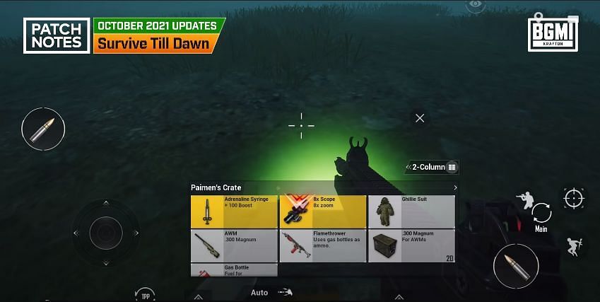 The Survive Till Dawn mode in BGMI 1.6.5 update (Image via Krafton)