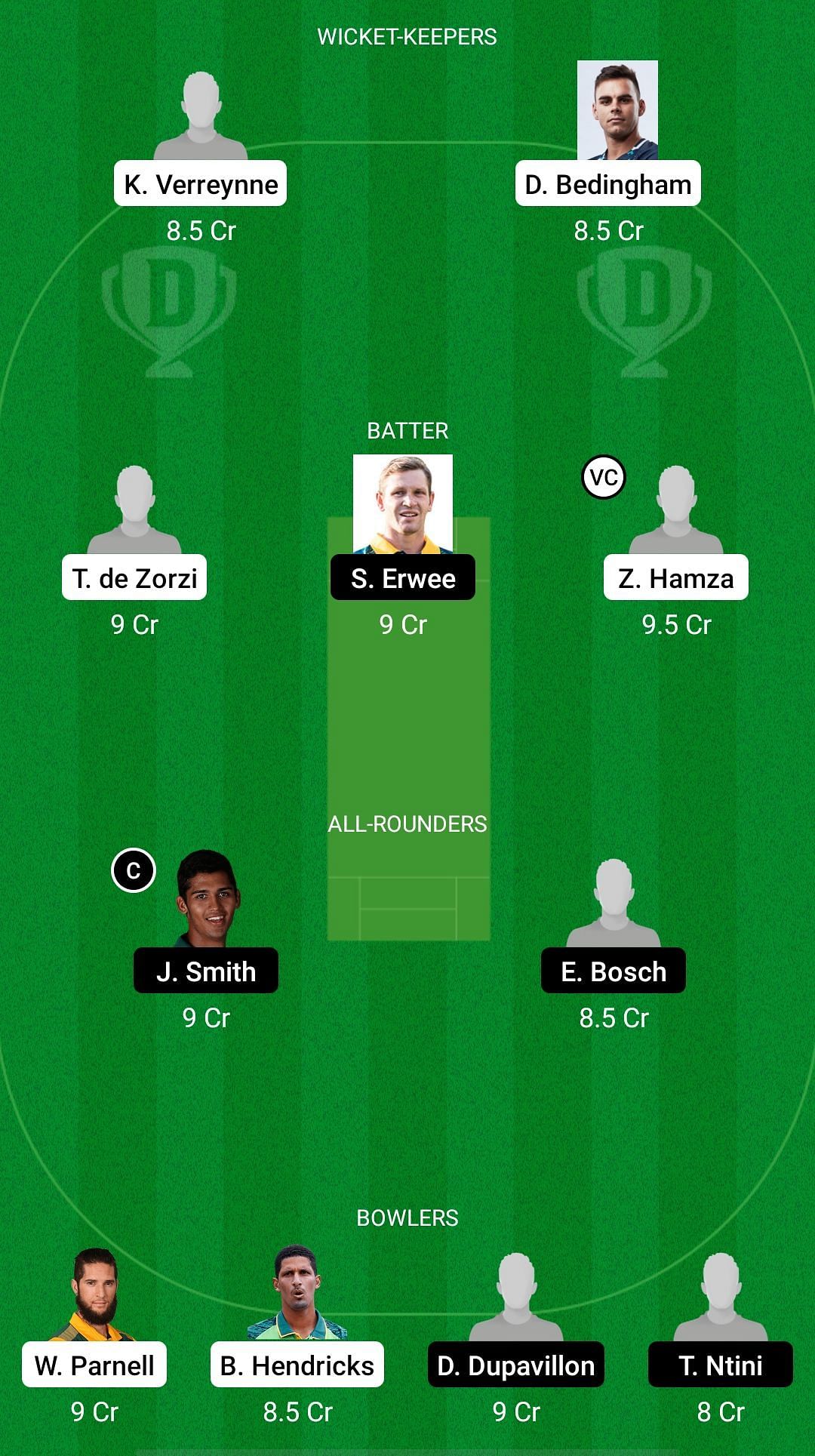 WEP vs DOL Dream11 Prediction - CSA 4-Day Cup