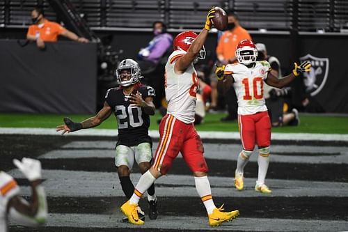 Kansas City Chiefs receving tandem Travis Kelce and Tyreek Hill