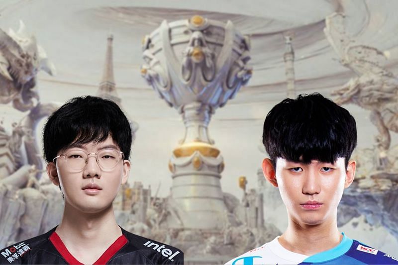 DFM will attempt to survive EDG&#039;s patient onslaught and avoid a rough start in the Group stage (Image via Sportskeeda)