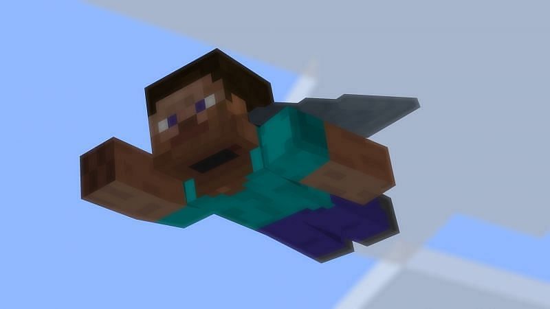 The beta fixes an issue with elytra hitboxes (Image via Minecraft)