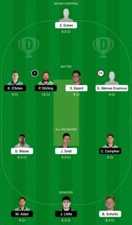 NAM vs IRE Dream11 Fantasy Tip #1